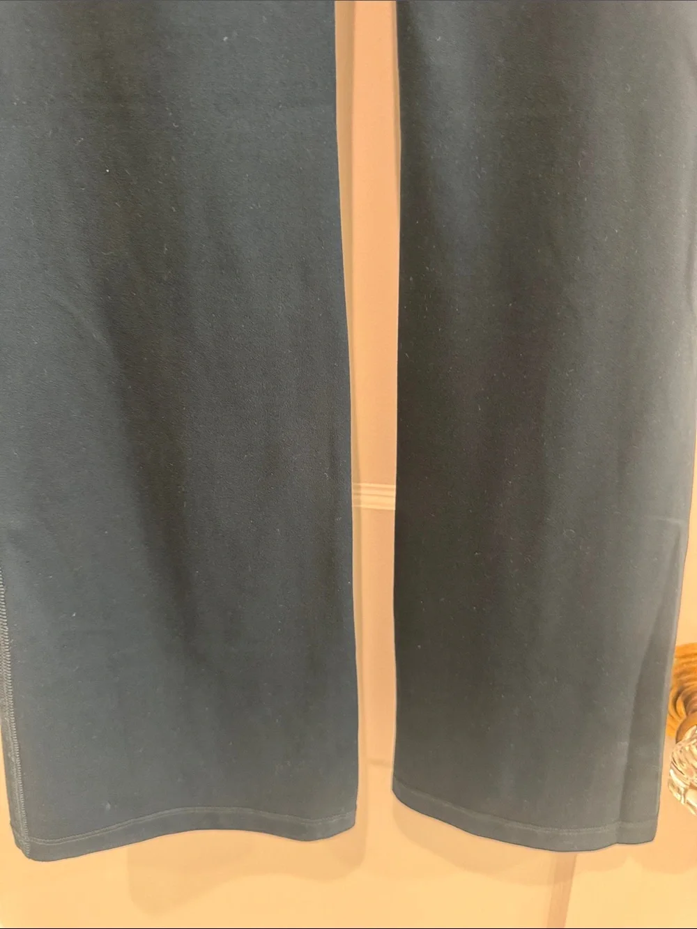 Athleta Girl Dark Green Rise Above Rib Tank ans matching leggings